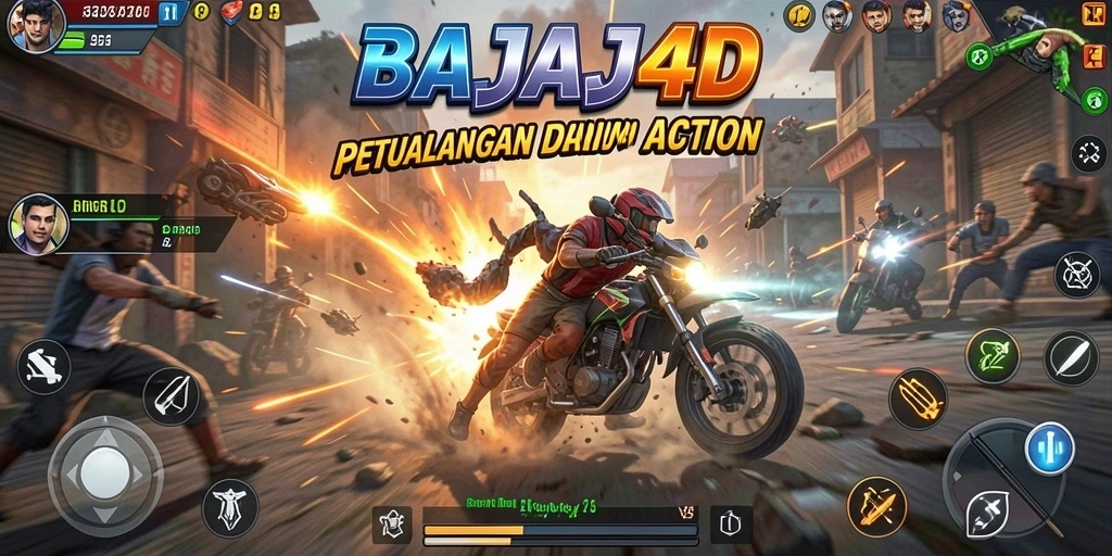 Tampilan gameplay seru di BAJAJ4D dengan aksi penuh tantangan.