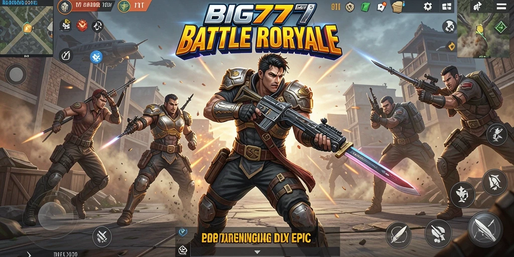Screenshots menampilkan aksi seru saat bertarung dalam BIG77.