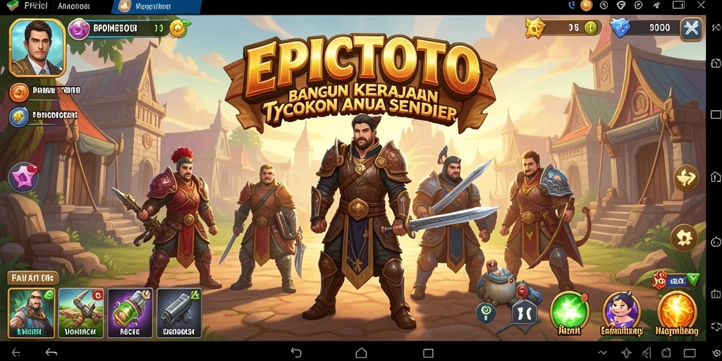 Tampilan menarik dari gameplay EPICTOTO yang menampilkan aktvitas Tycoon.