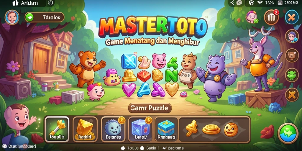 Tampilan gameplay MASTERTOTO yang menarik dan penuh tantangan.