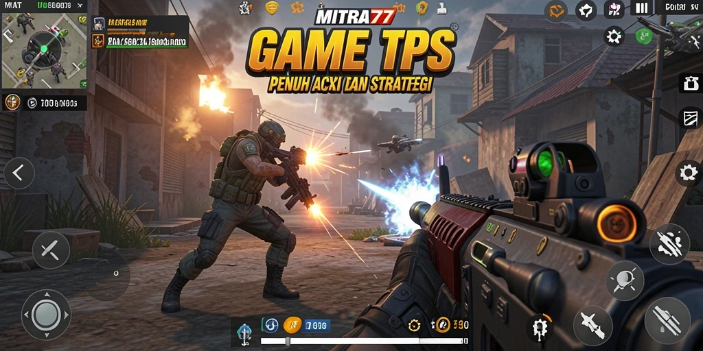 Tampilan gameplay seru dan menegangkan dari MITRA77.