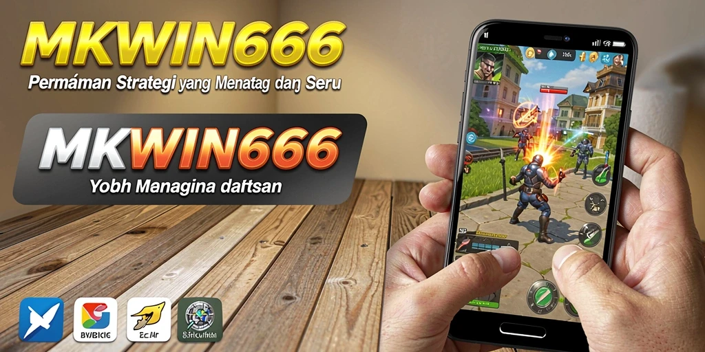 Tampilan screenshot dari gameplay menegangkan di MKWIN666.