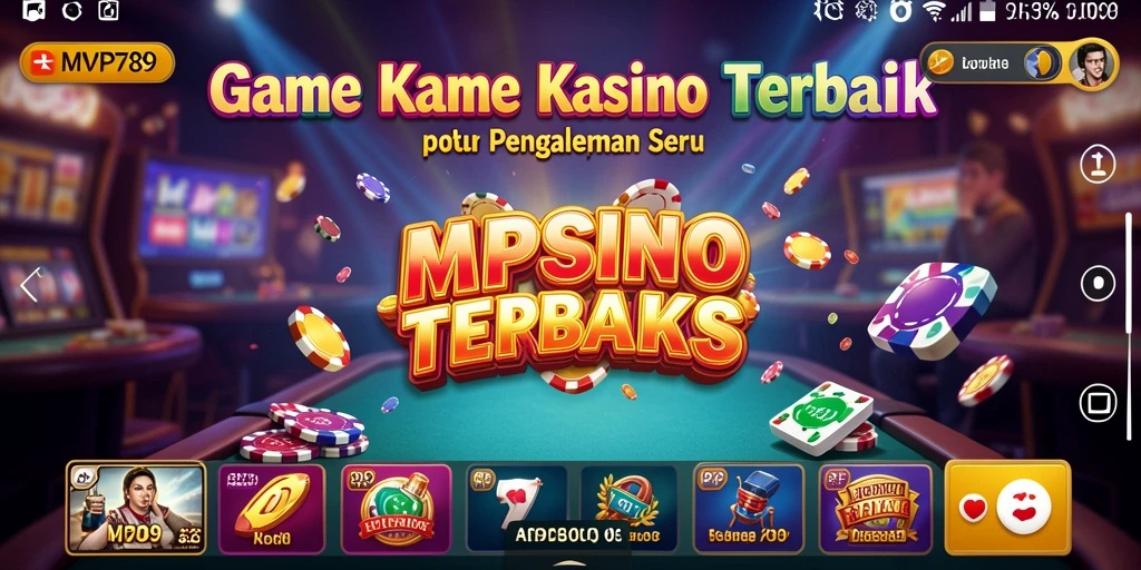 Screenshot gameplay Kasino MVP789 menunjukkan keseruan bermain.