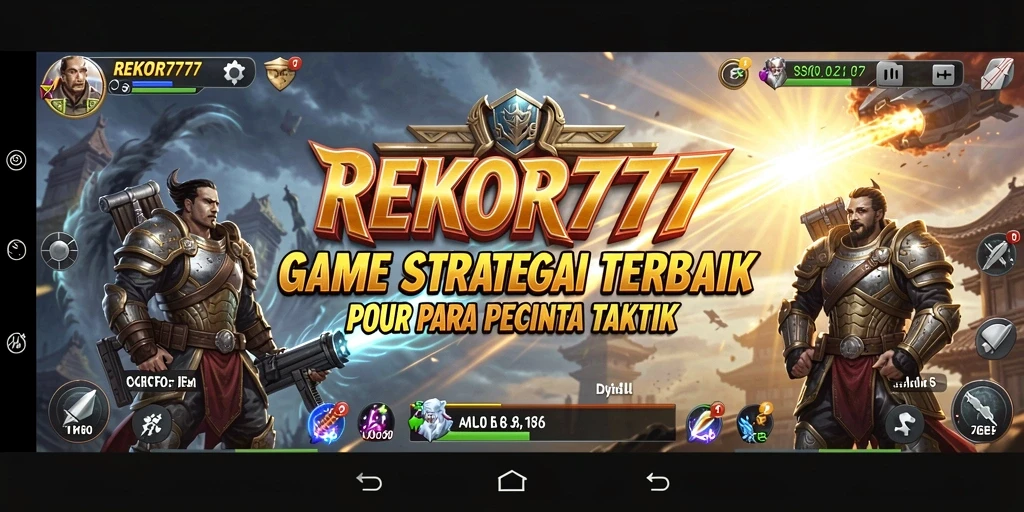 Screenshot REKOR777 menunjukkan gameplay strategi yang mendebarkan.