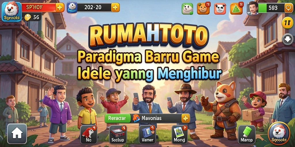 Tampilan menarik dari gameplay RUMAHTOTO yang menampilkan keseruan dan strategi.
