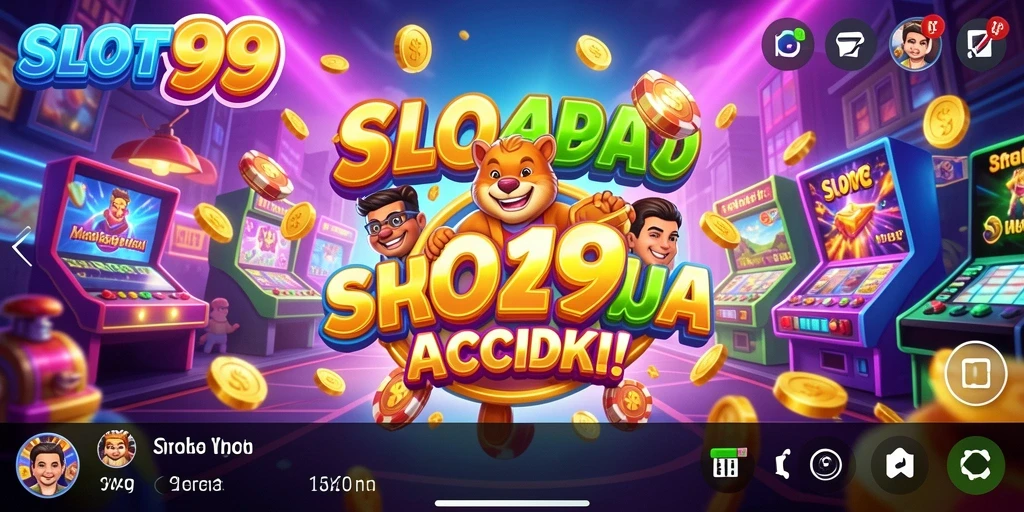 Screenshot utama SLOT99 menampilkan gameplay seru dalam genre Arcade.