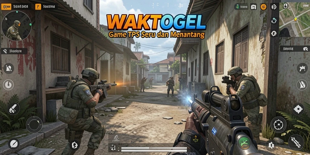 Tampilan aksi seru dalam gameplay WAKTOGEL.